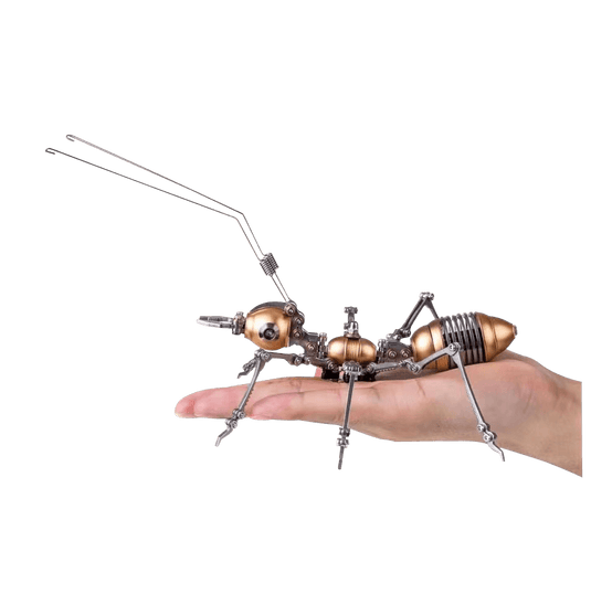 Ant Metal 3D Mechanical Puzzle Model Colorful Kit