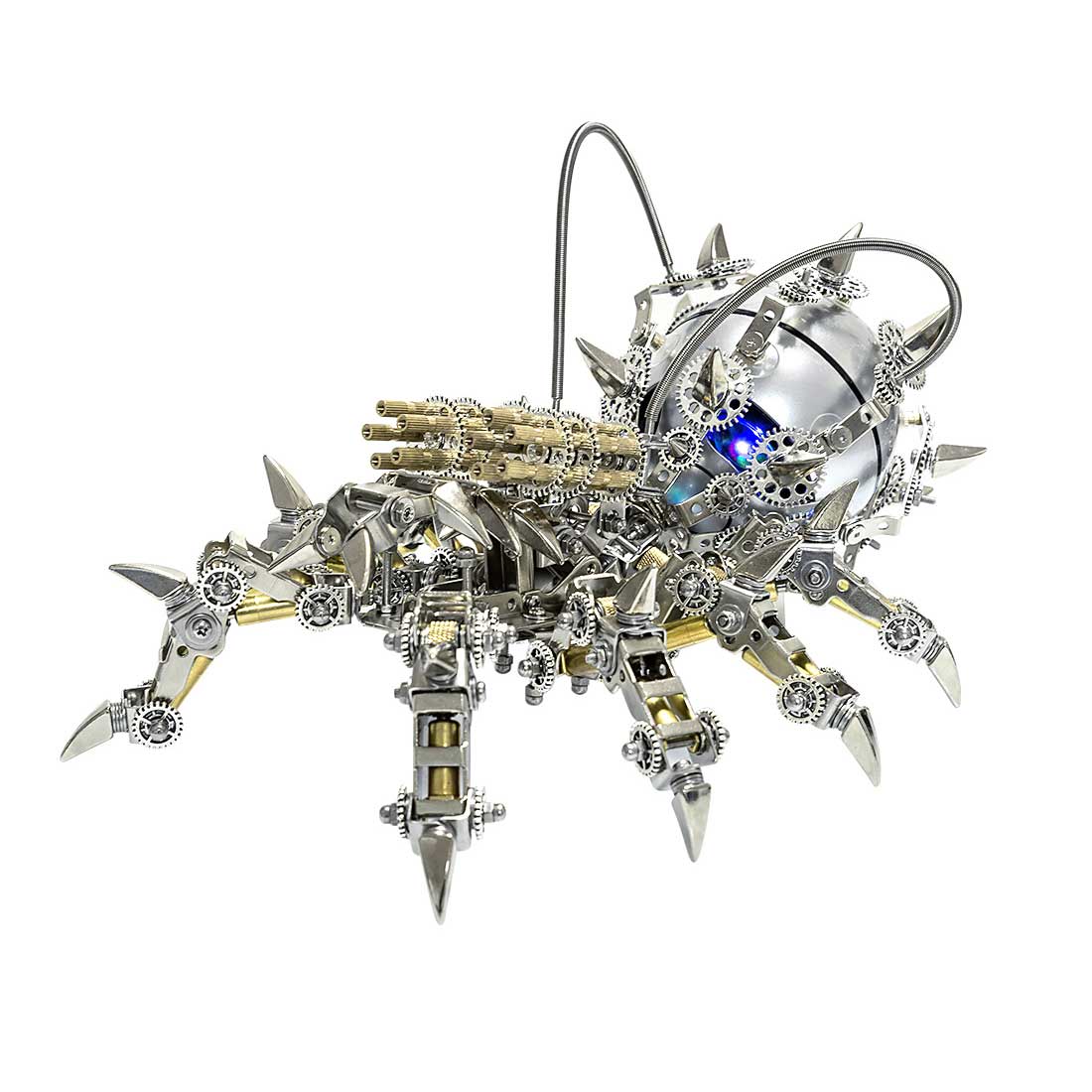 Asamblea Bluetooth altavoz 2-en-1 Tarántula mecánica Scorpion Kit de modelo de rompecabezas 3D