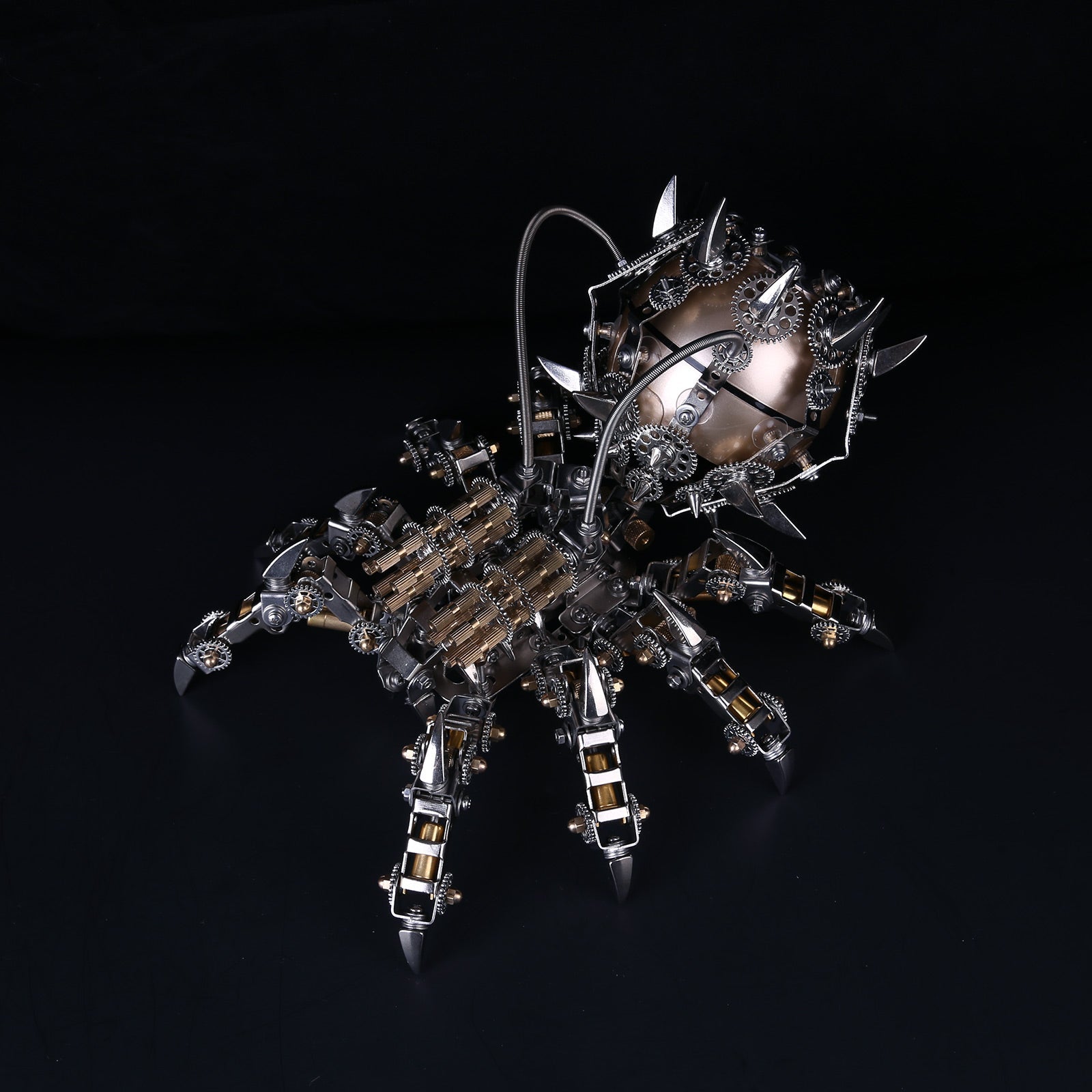 800pcs+ DIY 3D Metal Spider King Model Kit Bluetooth Speaker