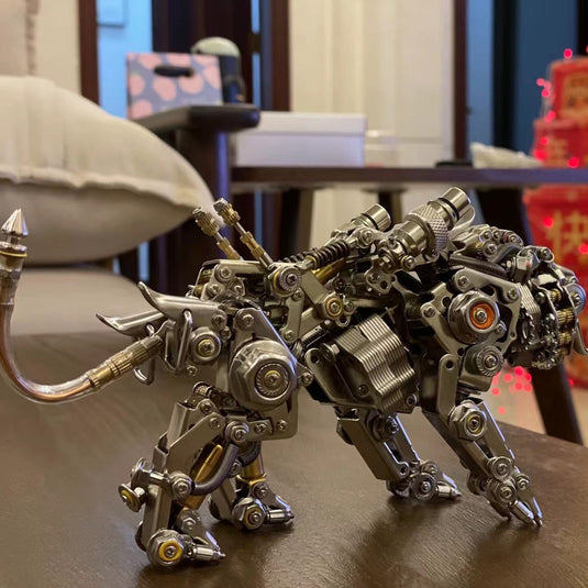 Bengal Tiger 3D Metal Assembly Model Kits 700+ Pieces Create an Animal Series