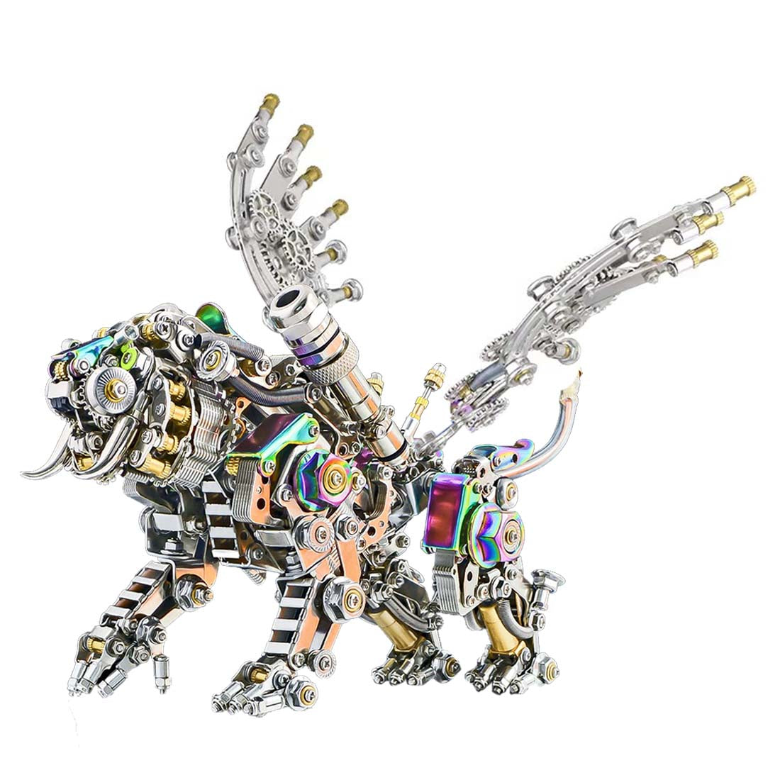 【ネット限定】 Model Assembly Metal 3D Tiger Bengal Kits Create Pieces 700+ 立体・オブジェ