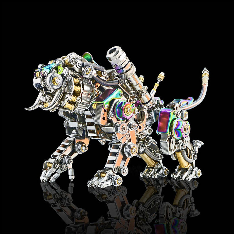 Laden Sie das Bild in Galerie -Viewer, {Bengal Tiger 3D Metall Assembly Model Kits 700+ Stücke Erstellen einer Tierreihe
