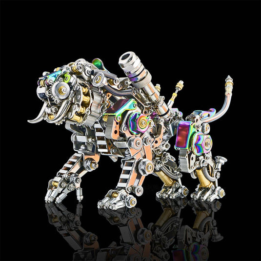 Bengal Tiger 3D Metall Assembly Model Kits 700+ Stücke Erstellen einer Tierreihe