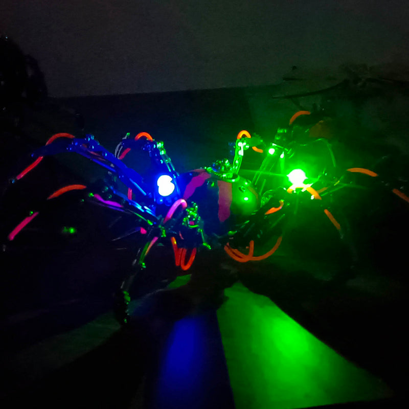 Laad de afbeelding in galerijviewer, Cyberpunk tarantula 3D -diy metalen puzzel grote modelkit
