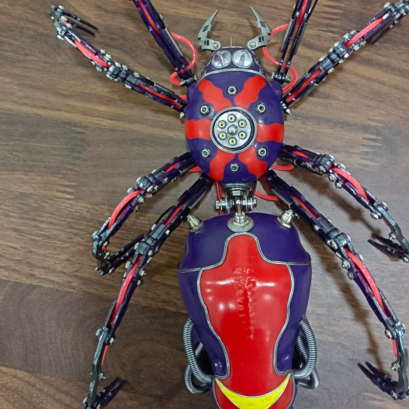 Laad de afbeelding in galerijviewer, Cyberpunk tarantula 3D -diy metalen puzzel grote modelkit
