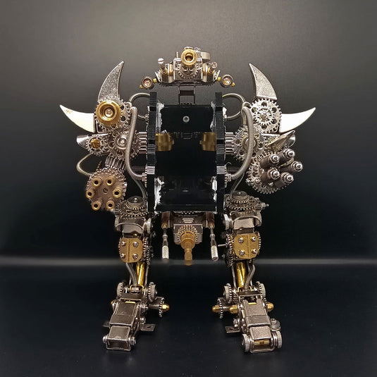 Robot Watch Stand Holder 3D DIY Assembly Metal Fighting Mechamodel Kit