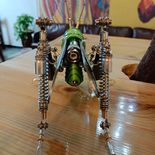 Steampunk 3D Locust Metal Model Decoratief geschenk