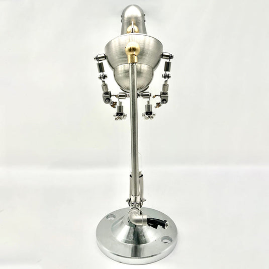 Steampunk 3D metalen robot tafellamp us-plug decoratie
