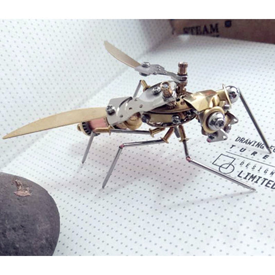 Colección de artesanías de insectos de araña mecánica steampunk de metal steampunk