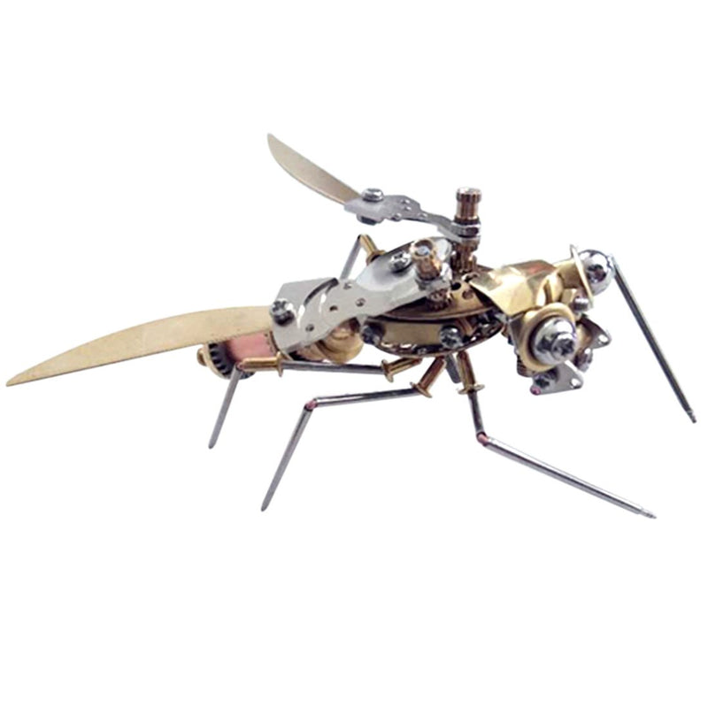 Load image into Gallery viewer, Steampunk Metal Mechanical Little Wasp Spider Insects Model Crafts Collection
