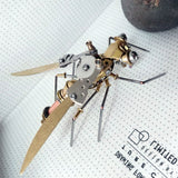 Steampunk Metal Mechanical Little Wasp Spider Insekten Modellhandwerkskollektion