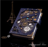 Steampunk Notebook Hardcover Notebook met cadeaubakje