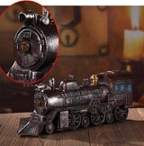 Decoraciones de la locomotora vintage steampunk