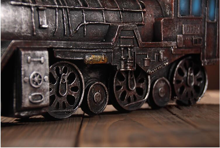 Load image into Gallery viewer, Steampunk Vintage Locomotive Model Home and Cafe Decorations
