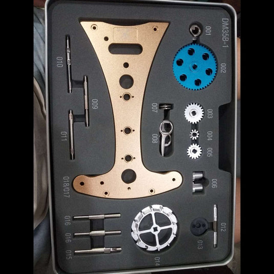 Techning Modèle d'assemblage de chronométryme de chronomètre en métal 3D jouet pour adulte