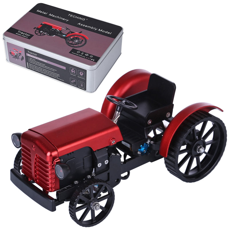 Laad de afbeelding in galerijviewer, Teching Assembly DM616 App Metal Remote Controlled Electric Tractor Model

