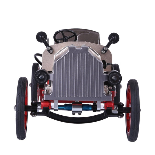 Teching Assembly Metal Mechanical Electric Vintage Classic Car Model Toy