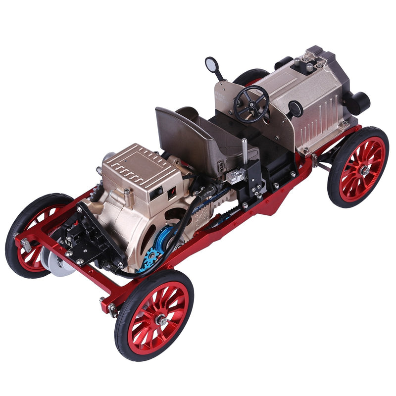 Load image into Gallery viewer, Teching Assembly Metal Mechanical Electric Vintage Classic Car Model Toy
