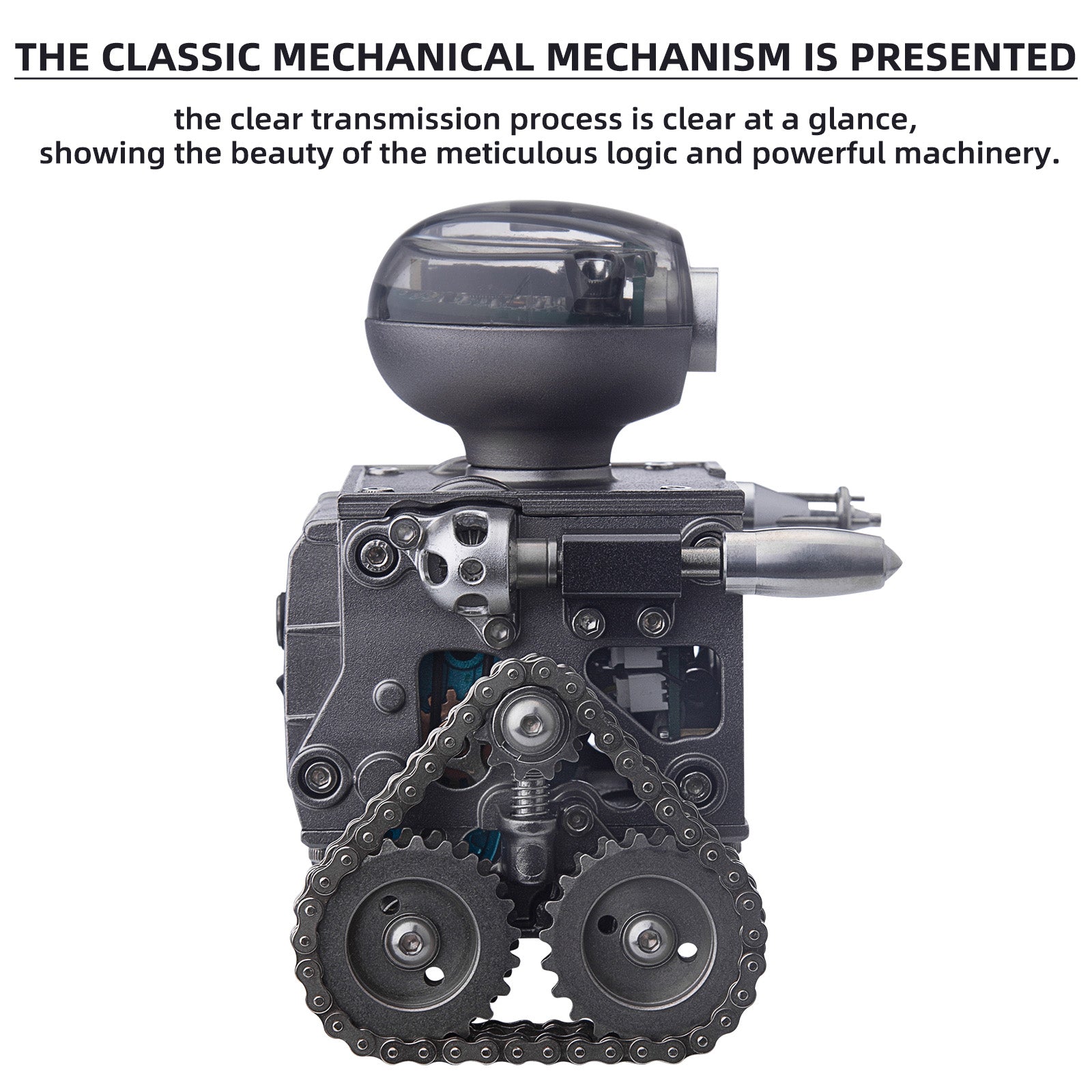 趣味 MECHANICAL DESIGN WORKS I TECHING DIY Mechanical Bluetooth Speaker RC Tracked Robot