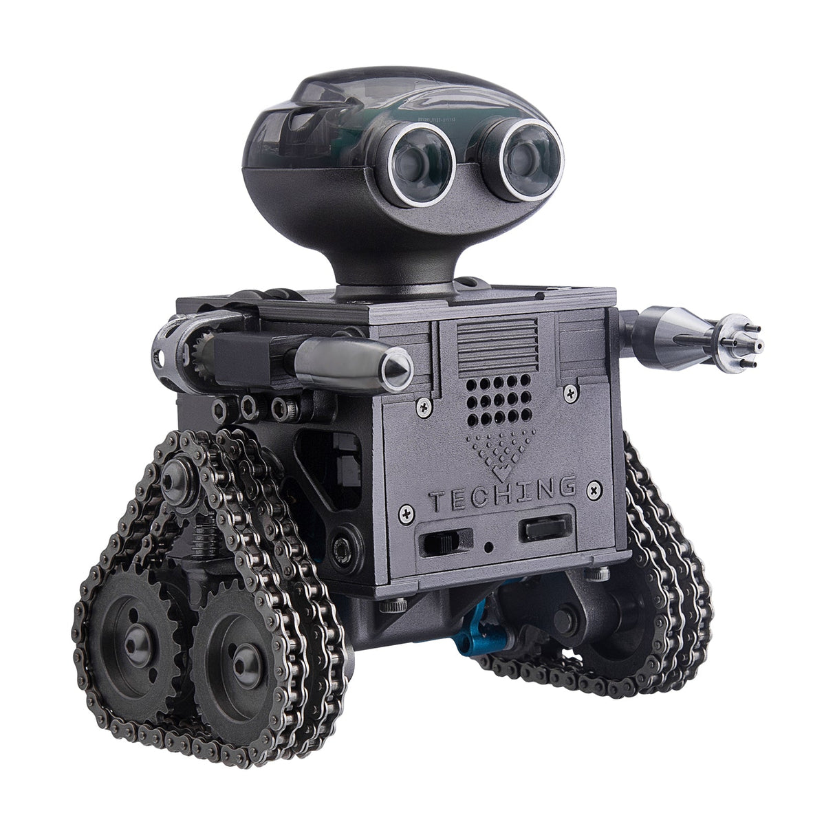 Teching Kit de modelo de metal robot rastreado de altavoz Bluetooth de bricolaje DIY