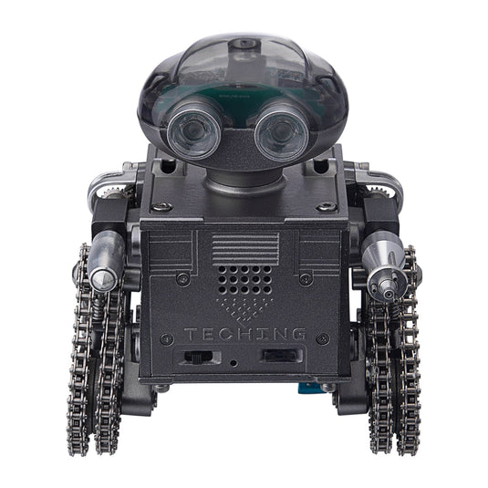 Techning DIY Mécanique Bluetooth haut-parleur RC Kit de modèle en métal de robot suivi