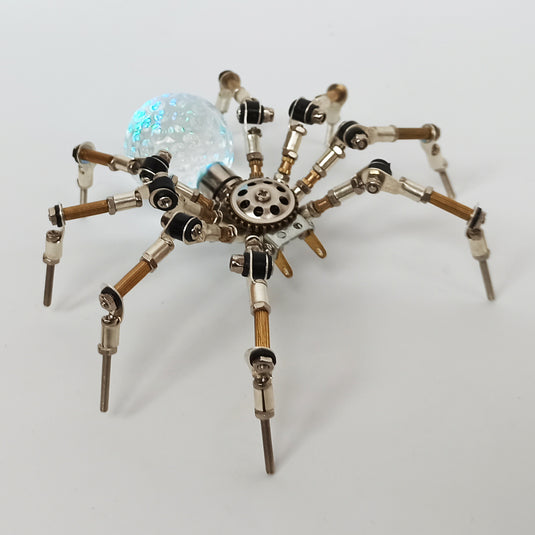 270PCS+ 3D Mini mechanical Spider DIY Model Kits Metal Puzzle