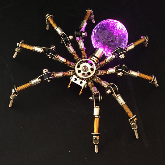 270PCS+ 3D Mini mechanical Spider DIY Model Kits Metal Puzzle