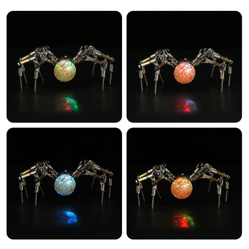 Laad de afbeelding in galerijviewer, 270pcs+ 3D Mini Mechanische Spider Diy Model Kits Metal Puzzle
