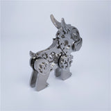 3D DIY Bulldog Metall Puzzle Model Kit