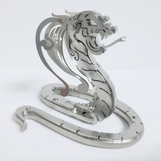 3D DIY King Cobra Puzzle Metal Model Kit