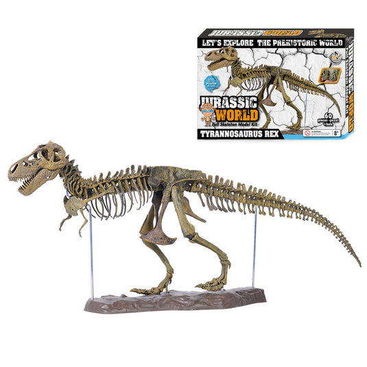 3D DIY Tyrannosaurus Rex Skeleton Fossil Kit de modelo grande