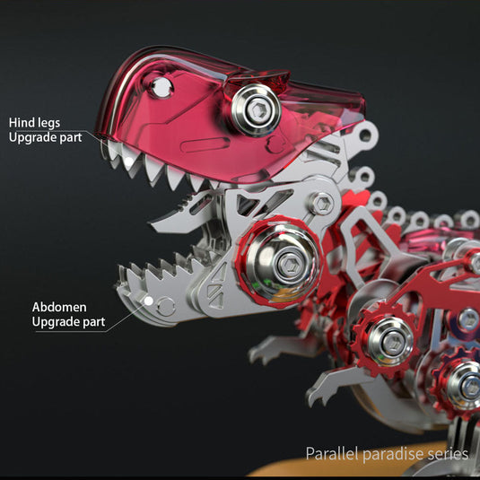 3D -Metall -Puzzle DIY -Assemblierung Tyrannosaurus Dinosauriermodell Kits für Kinder als Geschenk