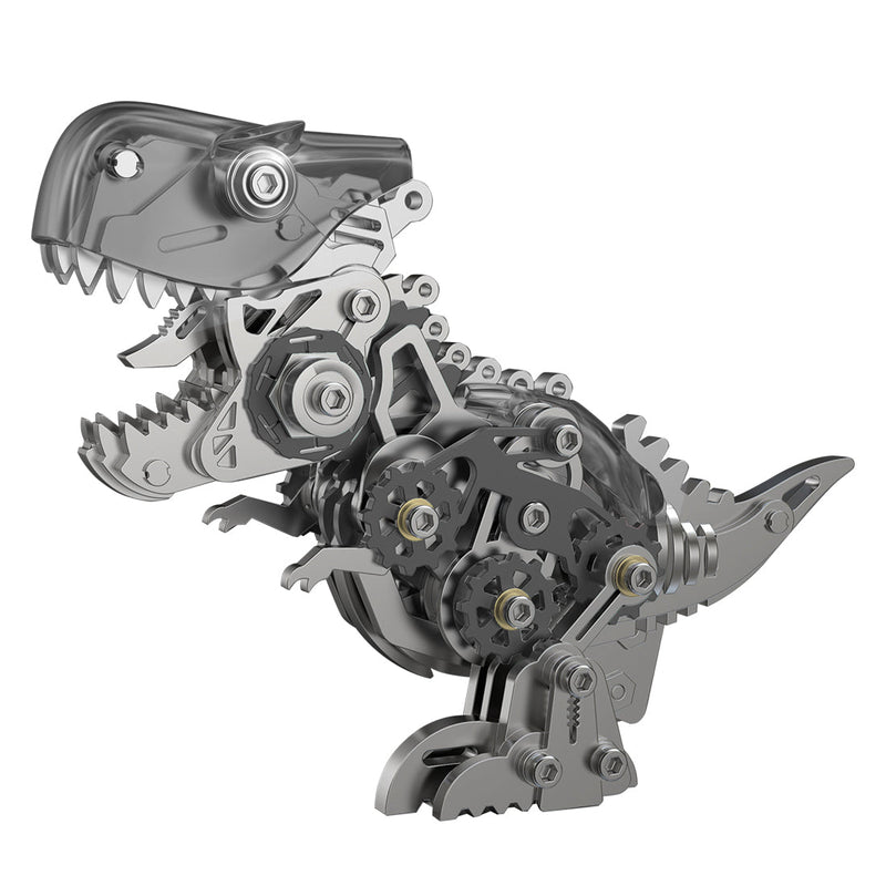 Laden Sie das Bild in Galerie -Viewer, {3D -Metall -Puzzle DIY -Assemblierung Tyrannosaurus Dinosauriermodell Kits für Kinder als Geschenk
