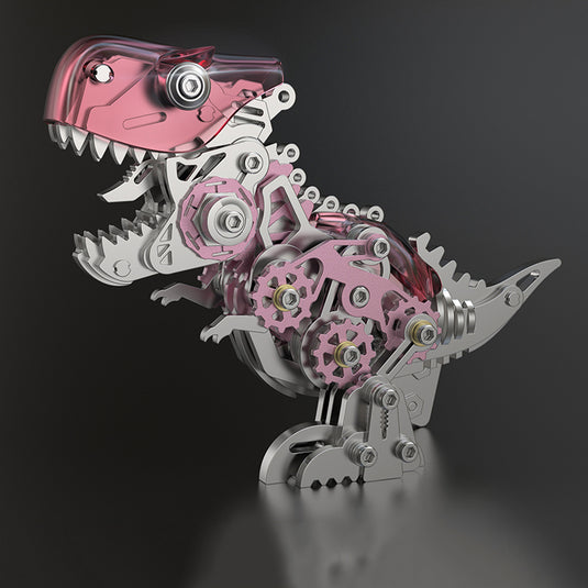 3D -Metall Verschiedene Kreidedinosaurier -mechanische Modellkits