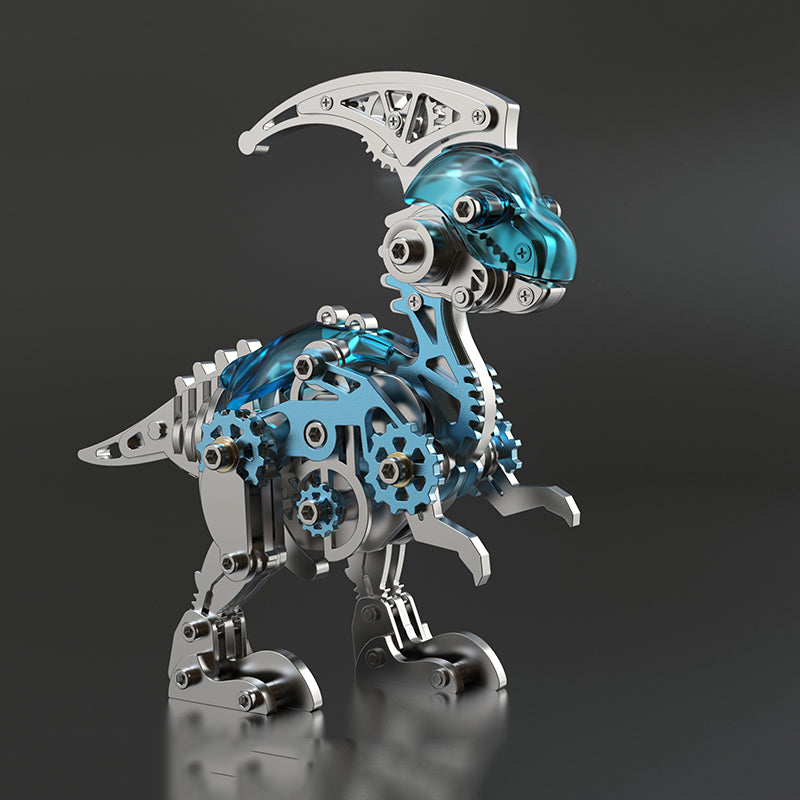 Laad de afbeelding in galerijviewer, 3D metaal Verschillende Krijtachtige dinosaurus Mechanische modelkits
