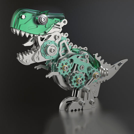 Velociraptor Dinosaur Model Kits Build 3D Metal Puzzle Toys for Kids