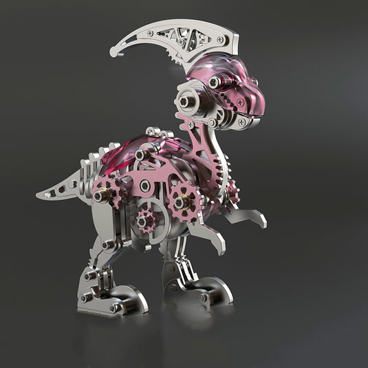 3D -Metall Verschiedene Kreidedinosaurier -mechanische Modellkits