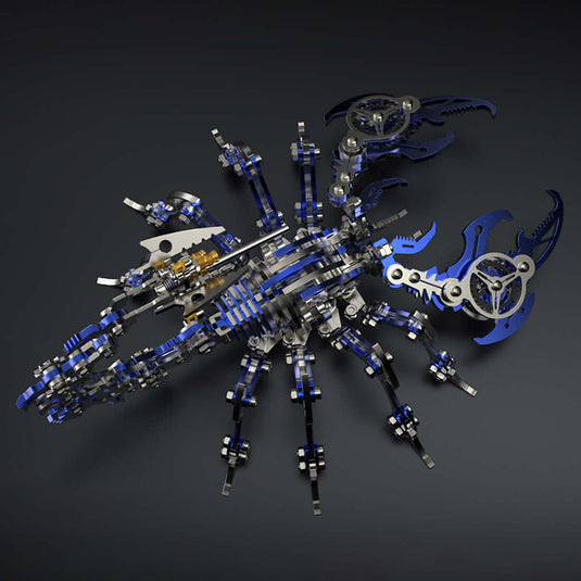 4PCS 3D Scorpion Diy Metal Puzzle Kleurrijke modelkit voor geschenken en decoratie