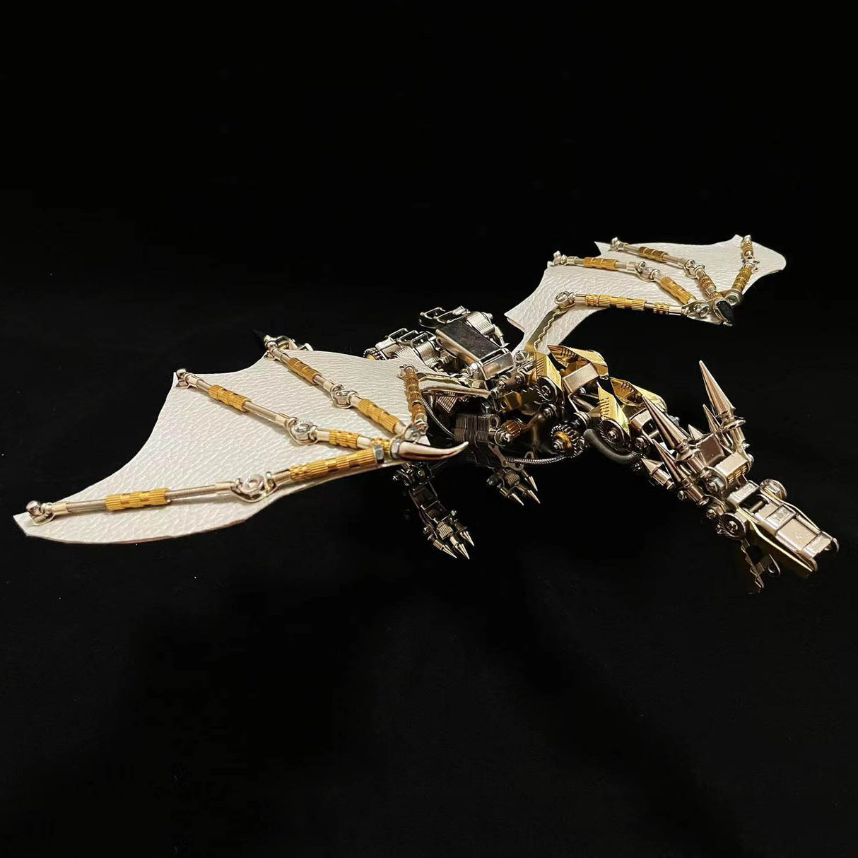 Fly Dragon Mechanical 3D Metal Diy Puzzle Model Kit avec base