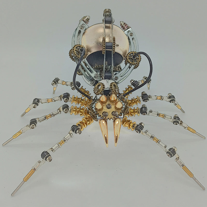 Load image into Gallery viewer, Steampunk 512PCS Spider Metal Model DIY Kits With Bluetooth Speaker
