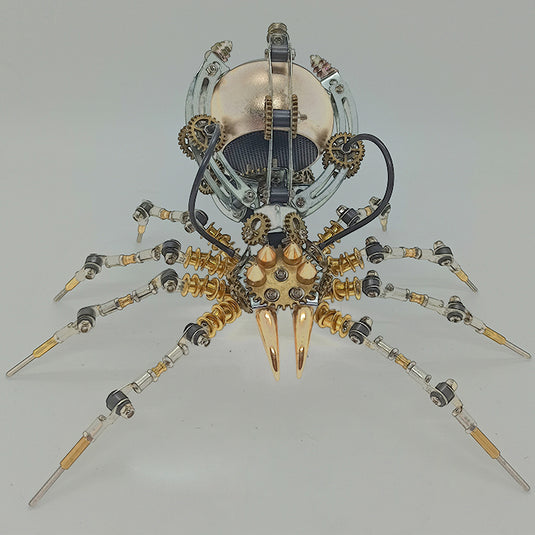 Steampunk 512PCS Spider Metal Model DIY Kits With Bluetooth Speaker