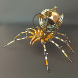 Steampunk 512pcs Spider Metal Model Diy Kits met Bluetooth -luidspreker