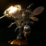 Steampunk Wasp 3D Multiple Scene Model Kit Puzzle with Base