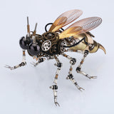 Steampunk Wasp 3D Multiple Scene Model Kit Puzzle with Base