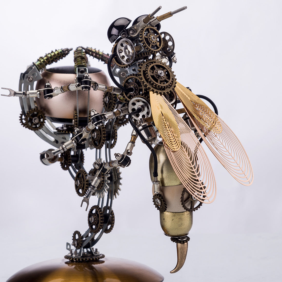 Steampunk Wasp 3D Multiple Szenenmodell -Kit -Puzzle mit Basis