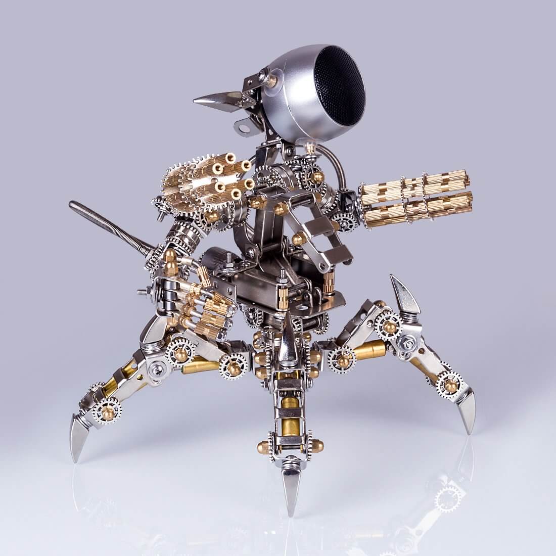 313pcs Assemblage 3D Puzzle Model Magnetic Chaser Hunter Mecha Model Bluetooth -luidsprekers