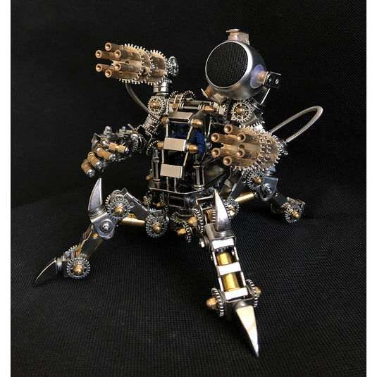 313pcs Assemblage 3D Puzzle Model Magnetic Chaser Hunter Mecha Model Bluetooth -luidsprekers
