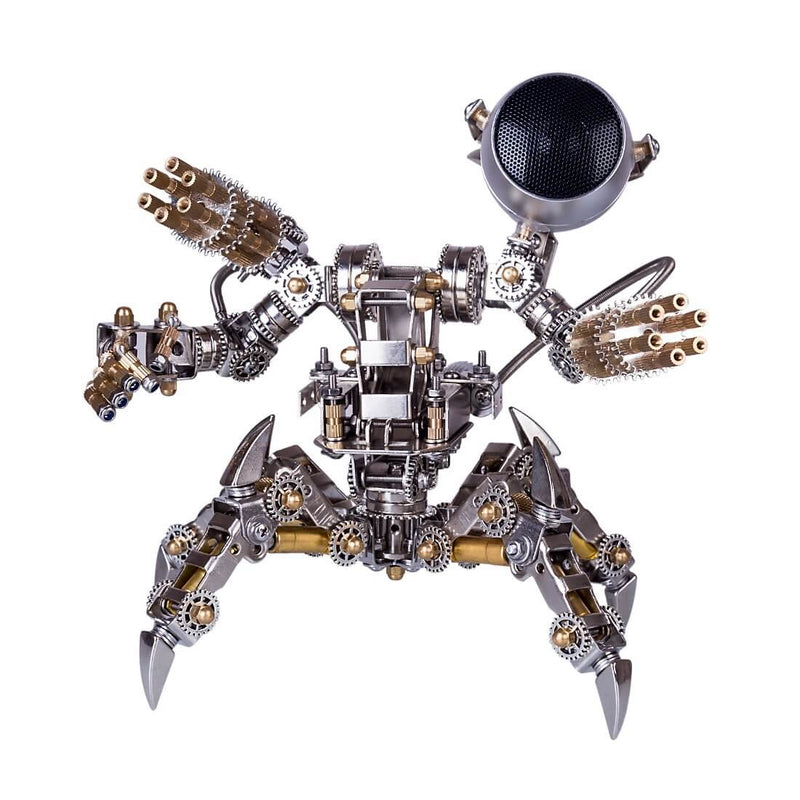 Load image into Gallery viewer, 313Pcs Assembly 3D Puzzle Model Magnetic Chaser Hunter Mecha Model Bluetooth Speakers
