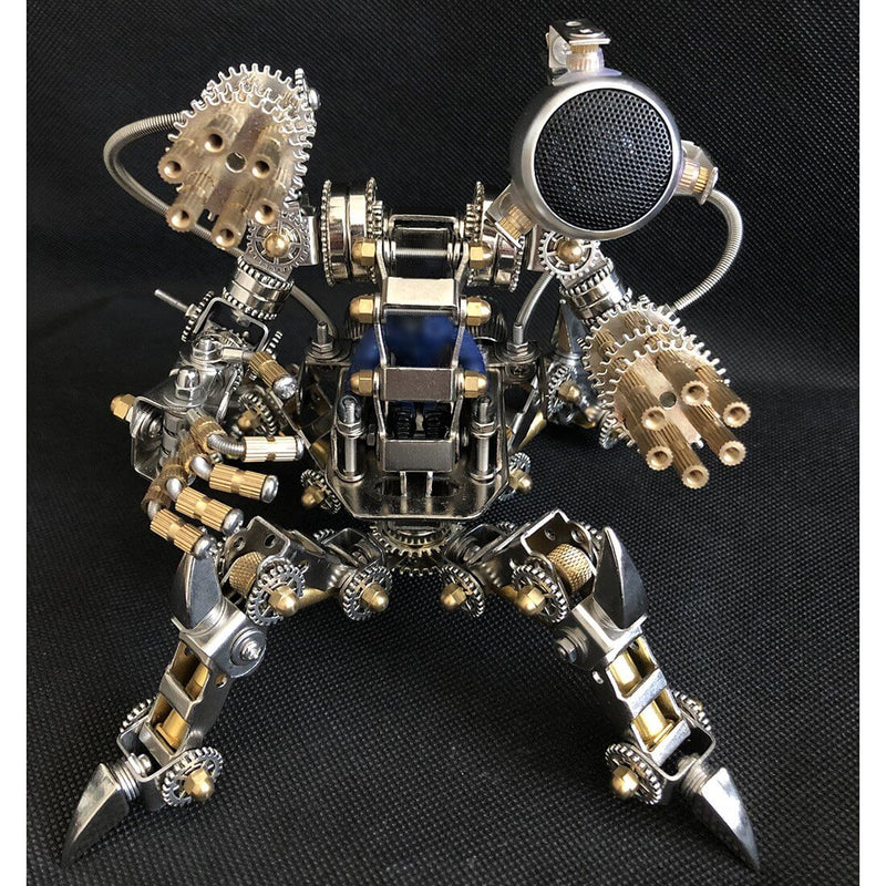Load image into Gallery viewer, 313Pcs Assembly 3D Puzzle Model Magnetic Chaser Hunter Mecha Model Bluetooth Speakers

