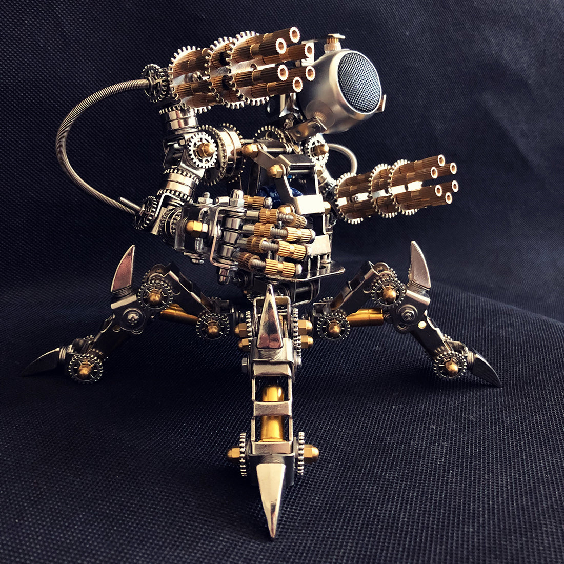 313pcs Assembly 3D -Puzzle -Modell Magnetic Chaser Hunter Mecha Modell Bluetooth -Lautsprecher